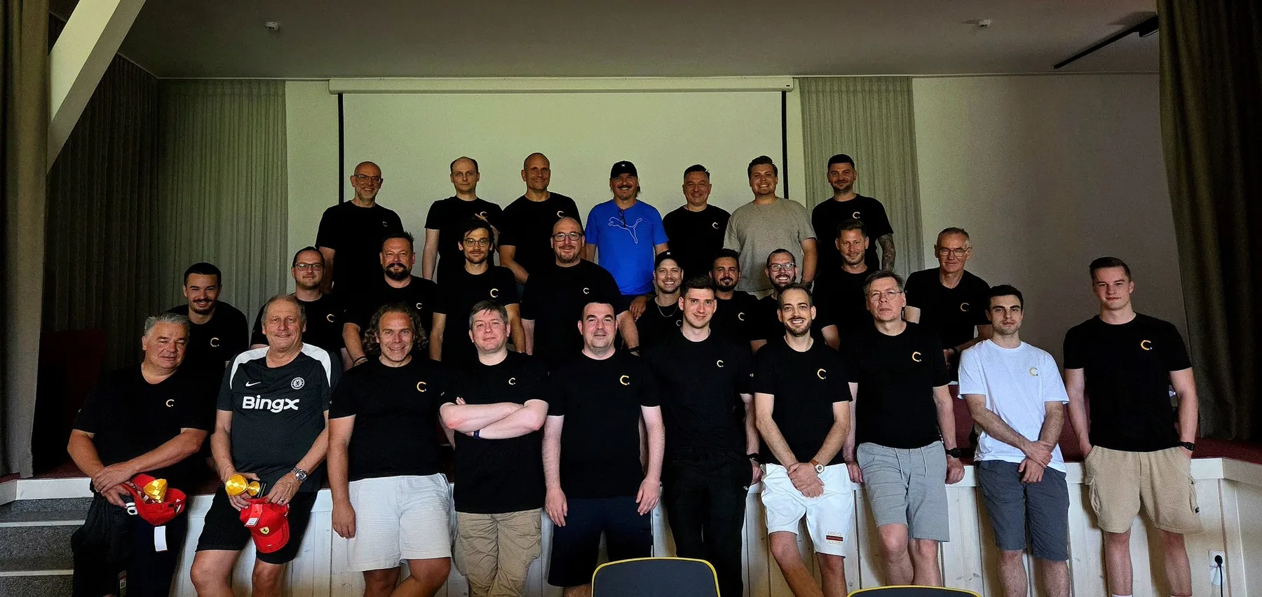Gruppenbild vom CraderMind-Retreat 2026